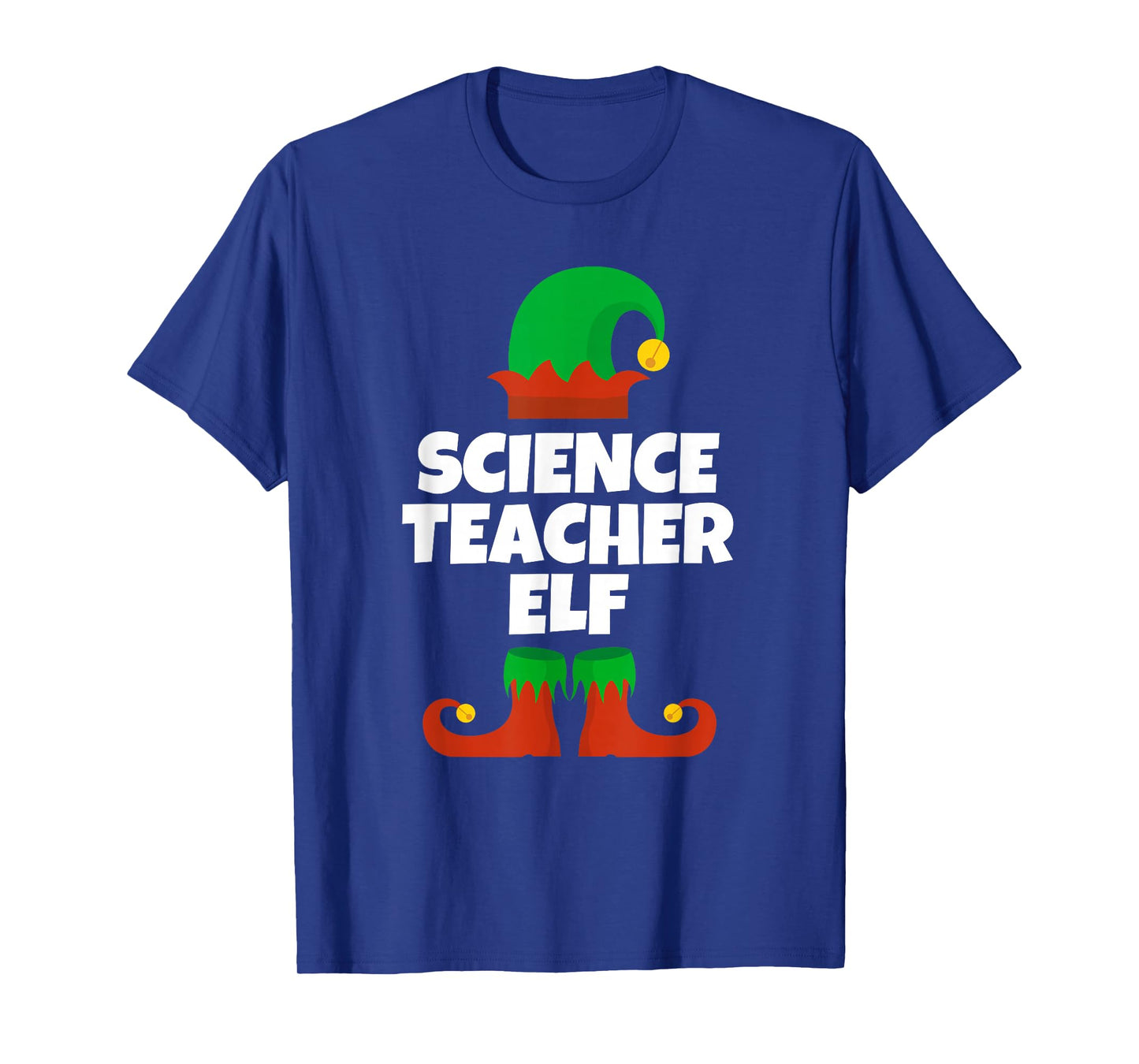 Christmas I'm The Science Teacher Elf Matching Xmas Pajama T-Shirt