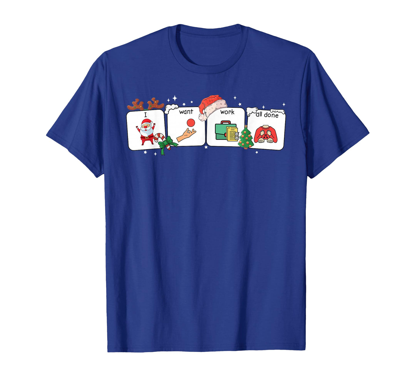 Christmas Santa Special Education Funny SPED Teacher Xmas PJ T-Shirt