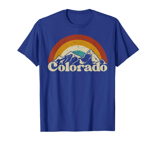 Colorado Retro Mountains Nature Hiking vintage T-Shirt