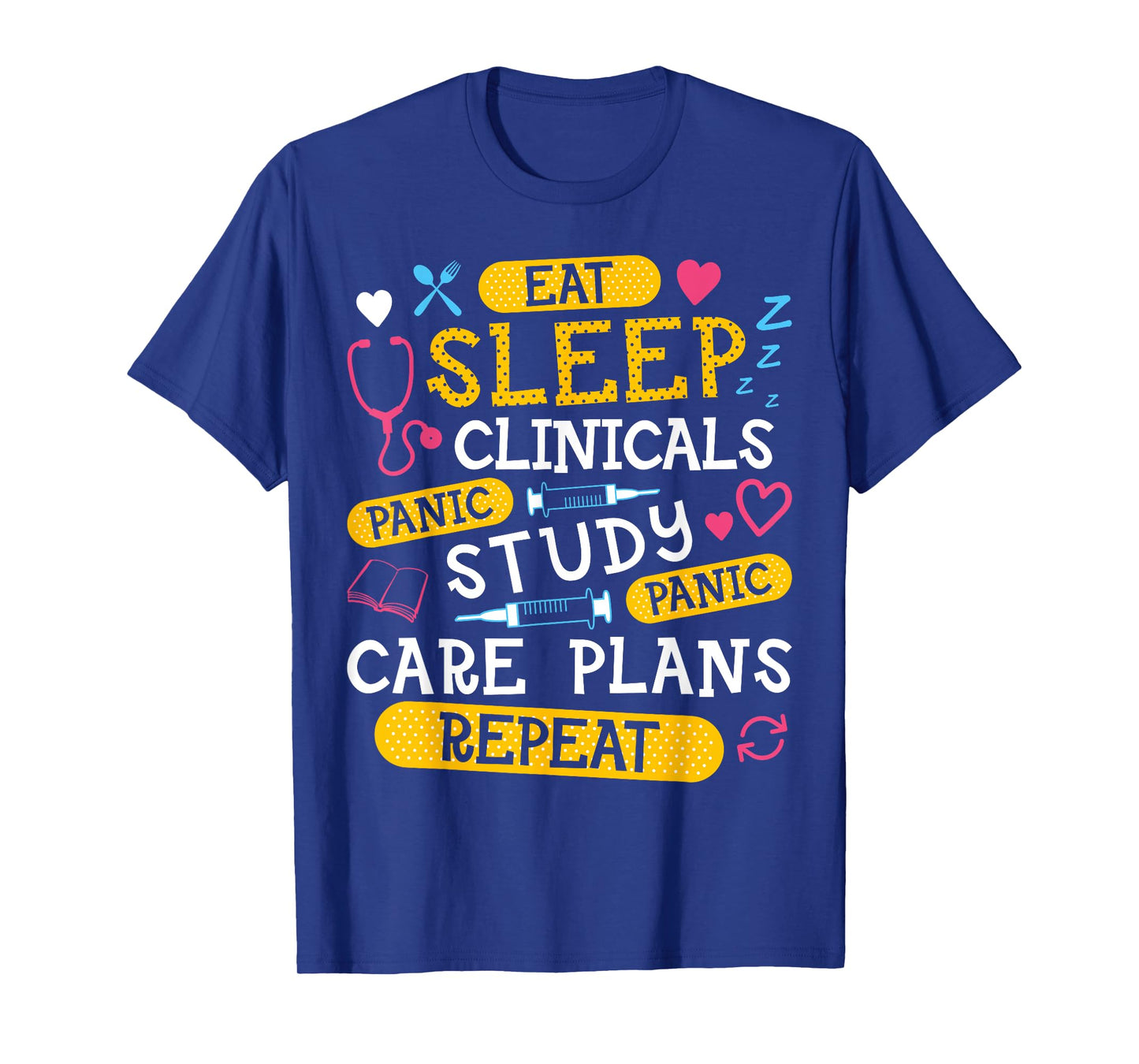 Clinicals Nurse Funny RN Nursing School Women CNA LPN Nurses T-Shirt