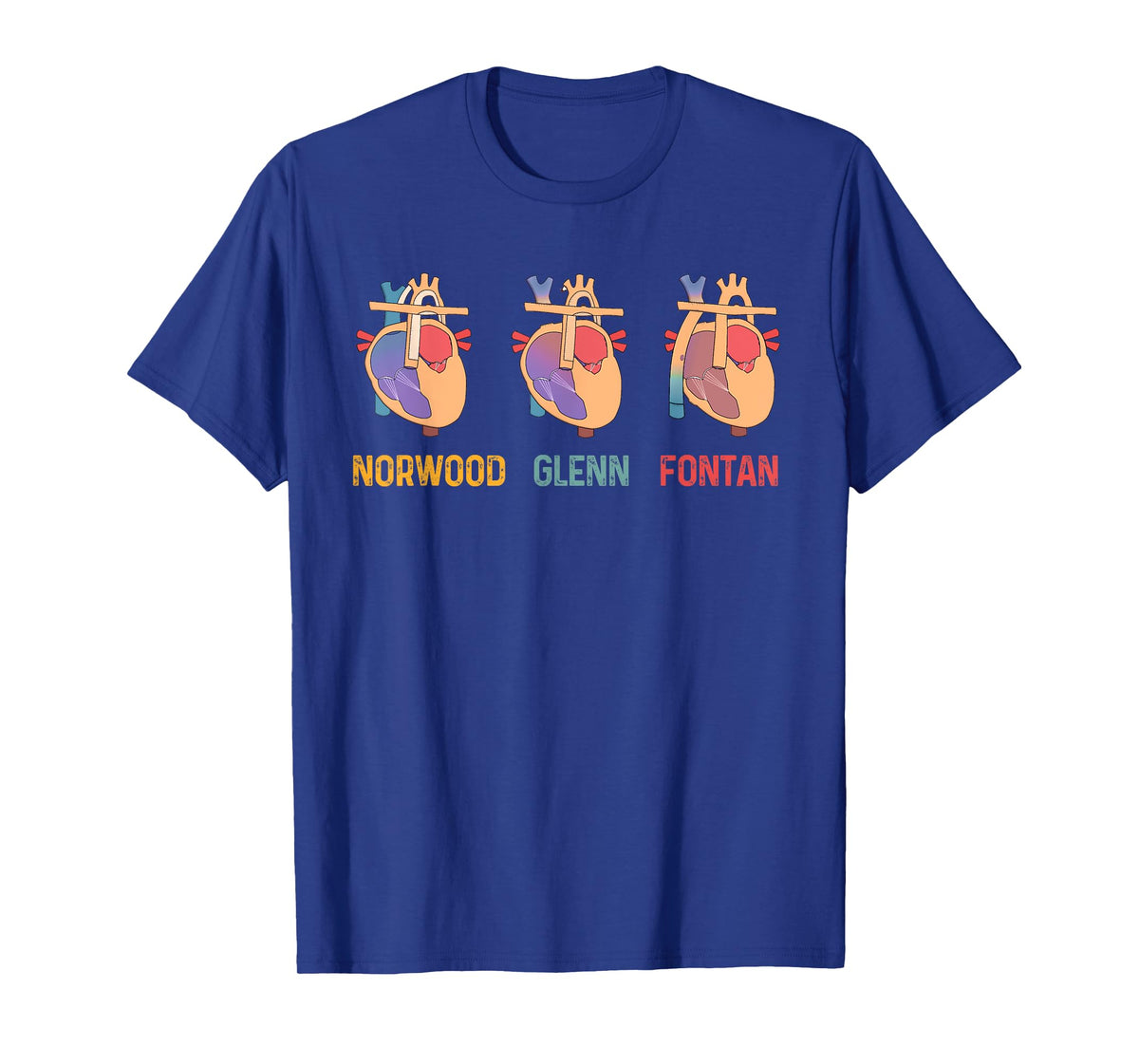Cardiac Cardiology Cardiologist CVICU Norwood Glenn Fontan T-Shirt