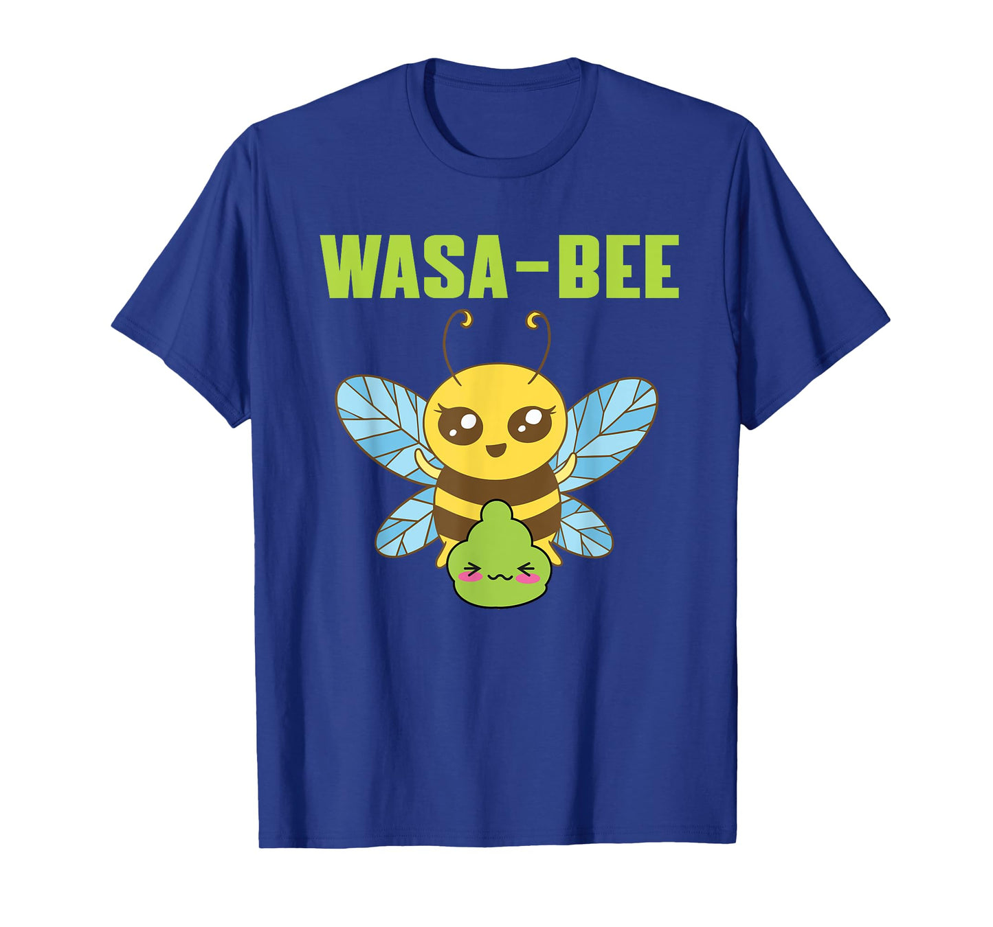 Cute Wasabi Bee Pun Costume Love Spicy Food Japan T-Shirt
