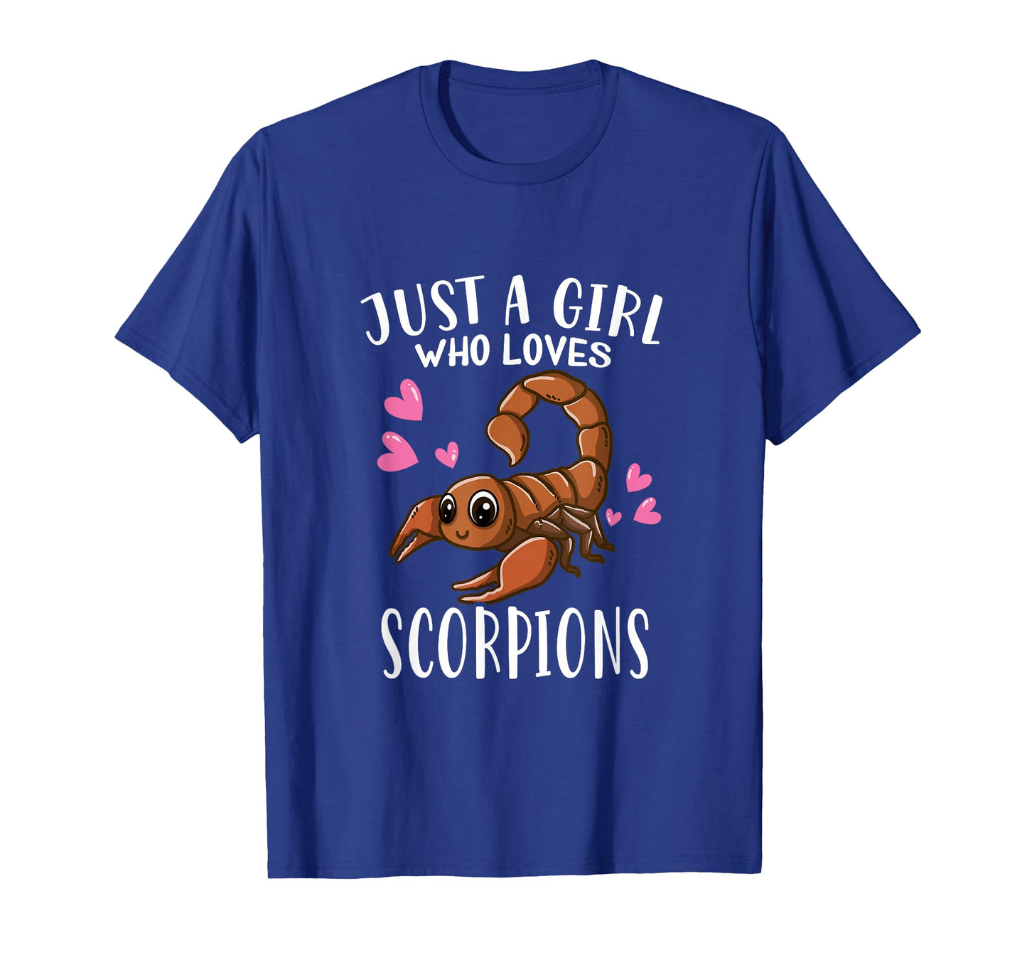 Funny Scorpion Lovers Just A Girl Who Loves Scorpions T-Shirt