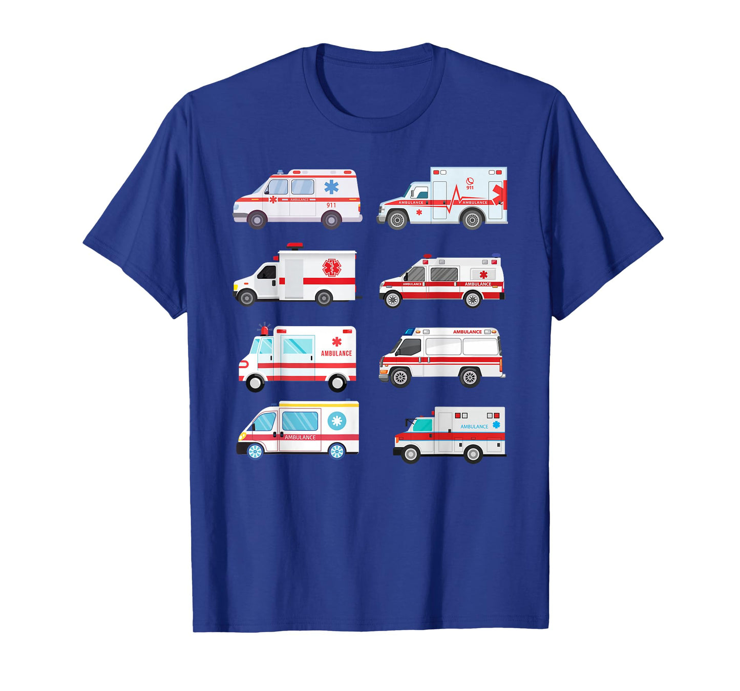 Ambulance Truck Birthday EMT for Boys Girls Toddlers T-Shirt