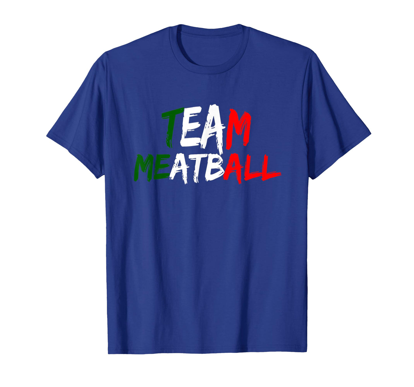Team Meatball New Jersey Garden NJ Shore Italian Flag T-Shirt