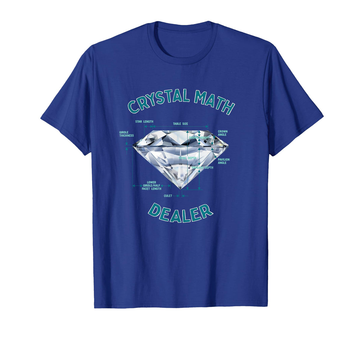 Gemstone Tester Goldsmith Silversmith Bling Lovers - Funny Crystal Math Dealer - Gemologist Diamond Jeweler Humor Unisex-Adults Black Short Sleeve T-Shirt