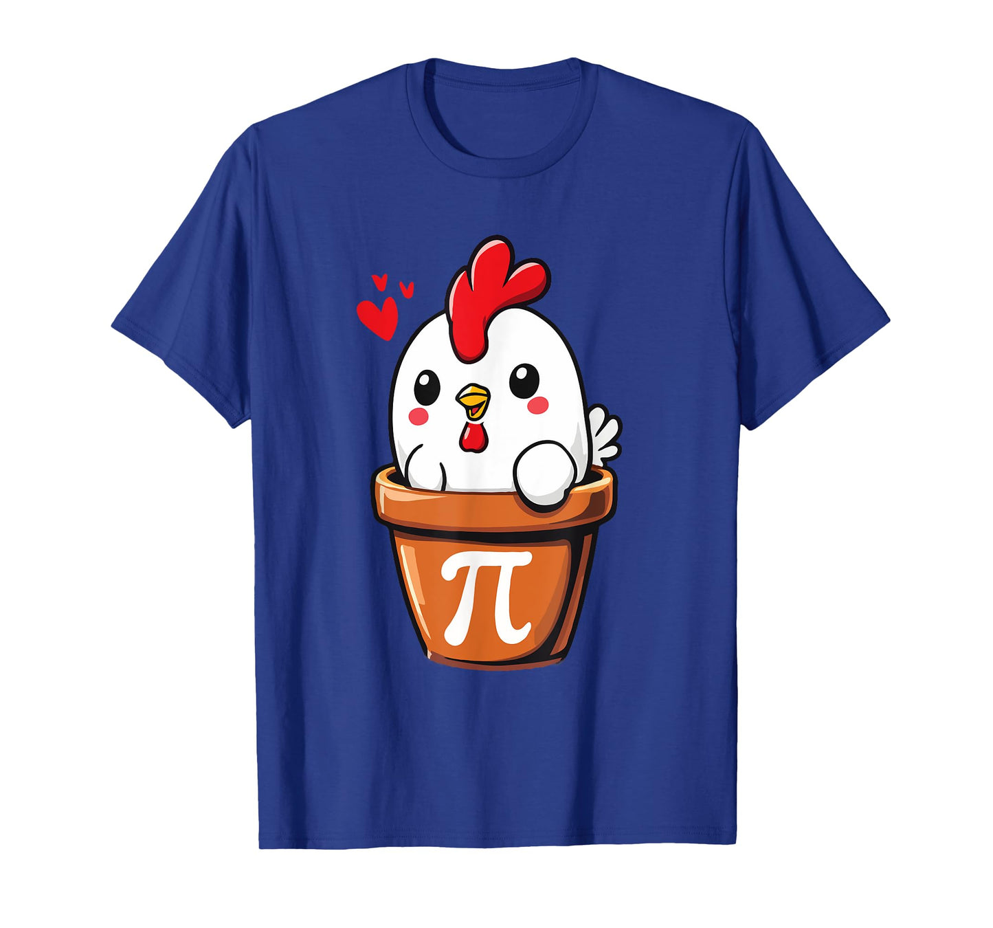 Chicken Pot Pie Funny School Math Puns Chicken Pot Pi T-Shirt