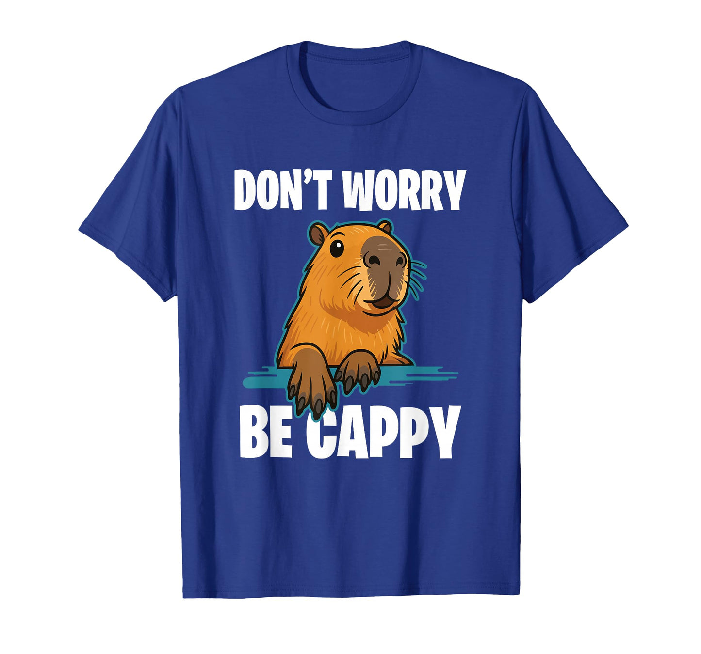 Novelty Graphic Men Women Kids Funny Capybara T-Shirt