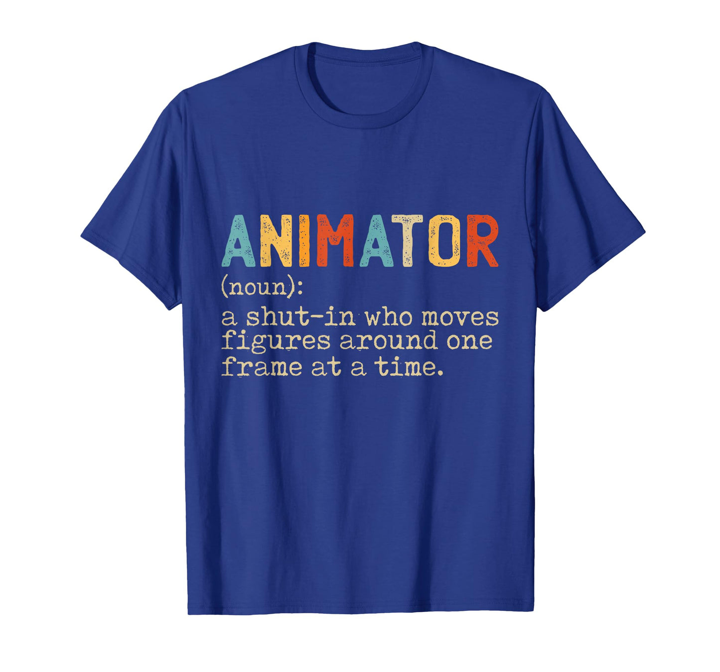 Animation Graphic Artist Gifts & Apparel Unisex Adult Black T-Shirt