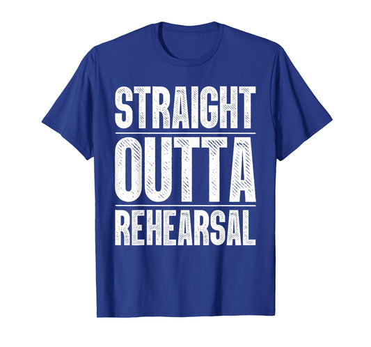 Cool Theater For Men Women Actor Broadway Musical Drama Geek T-Shirt