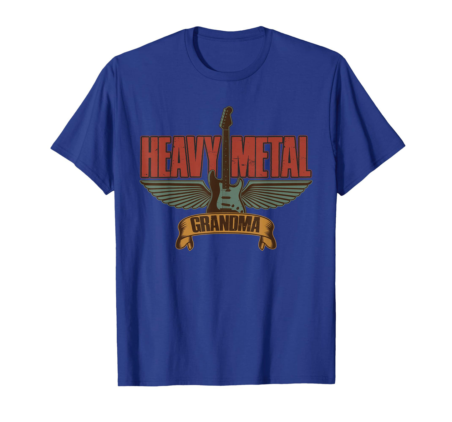 Heavy Metal Grandma - Metalhead Funny Grandmother T-Shirt