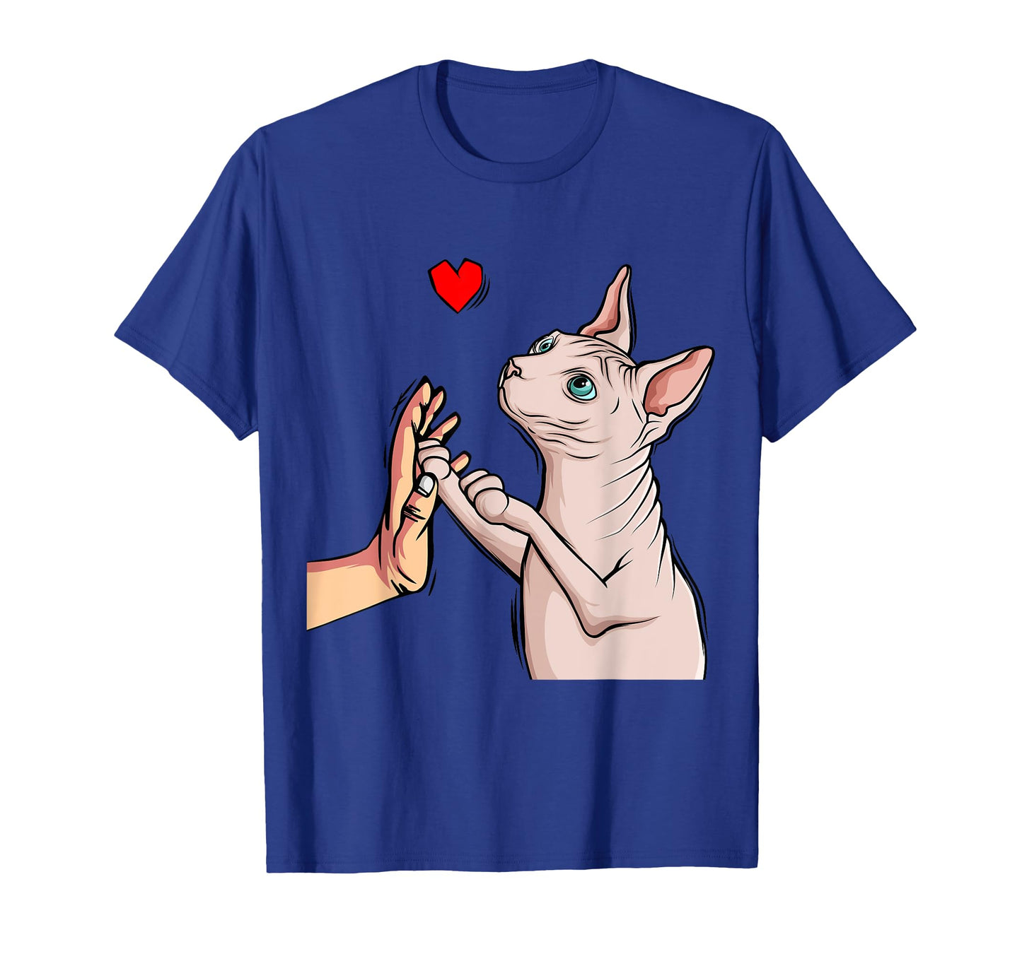 Sphynx Cat Sphinx Hairless Cat Owner Lovers T-Shirt for Men Women Kids
