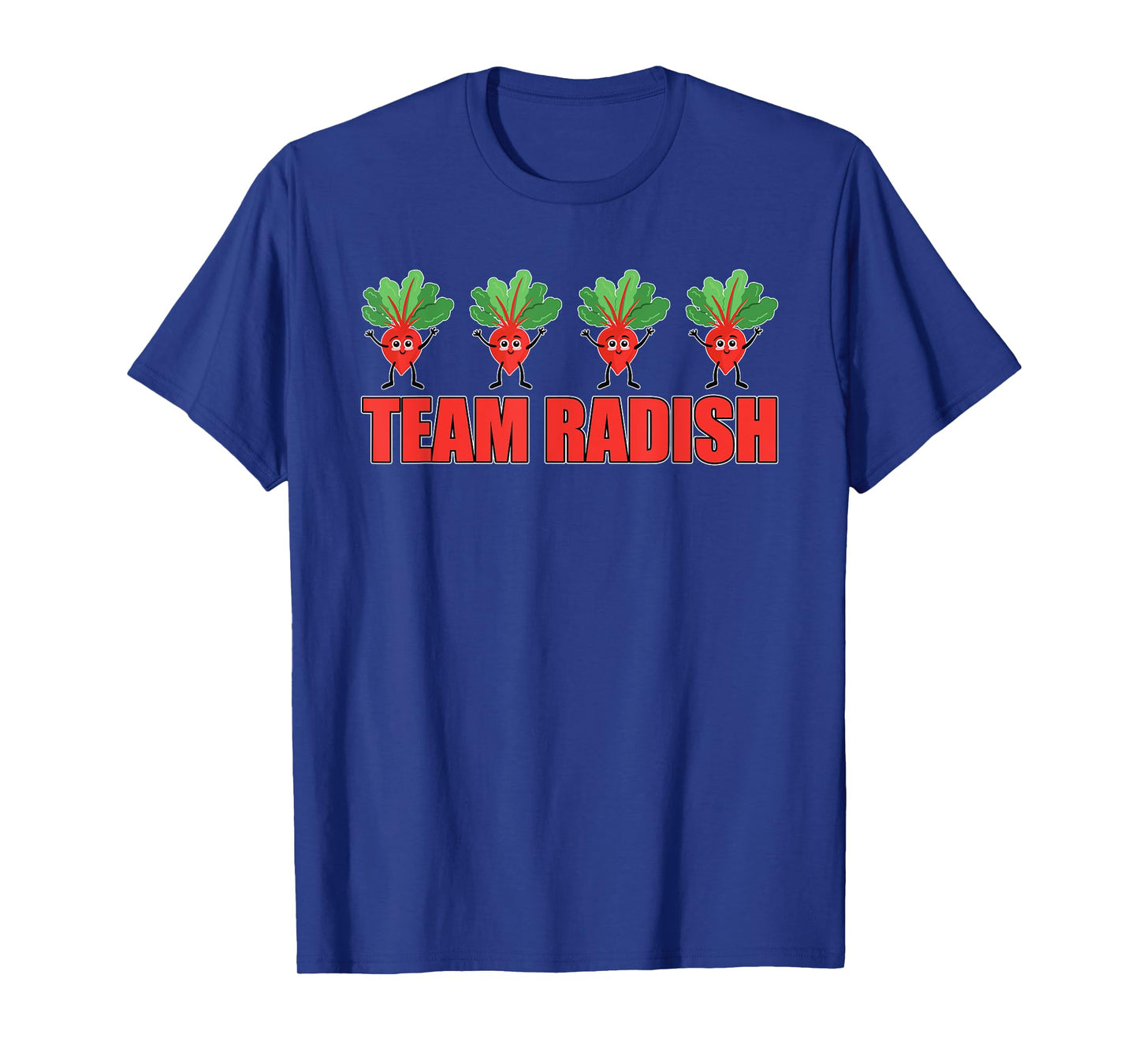 Cute Team Radish Apparel Vegetable Lover Radishes T-Shirt