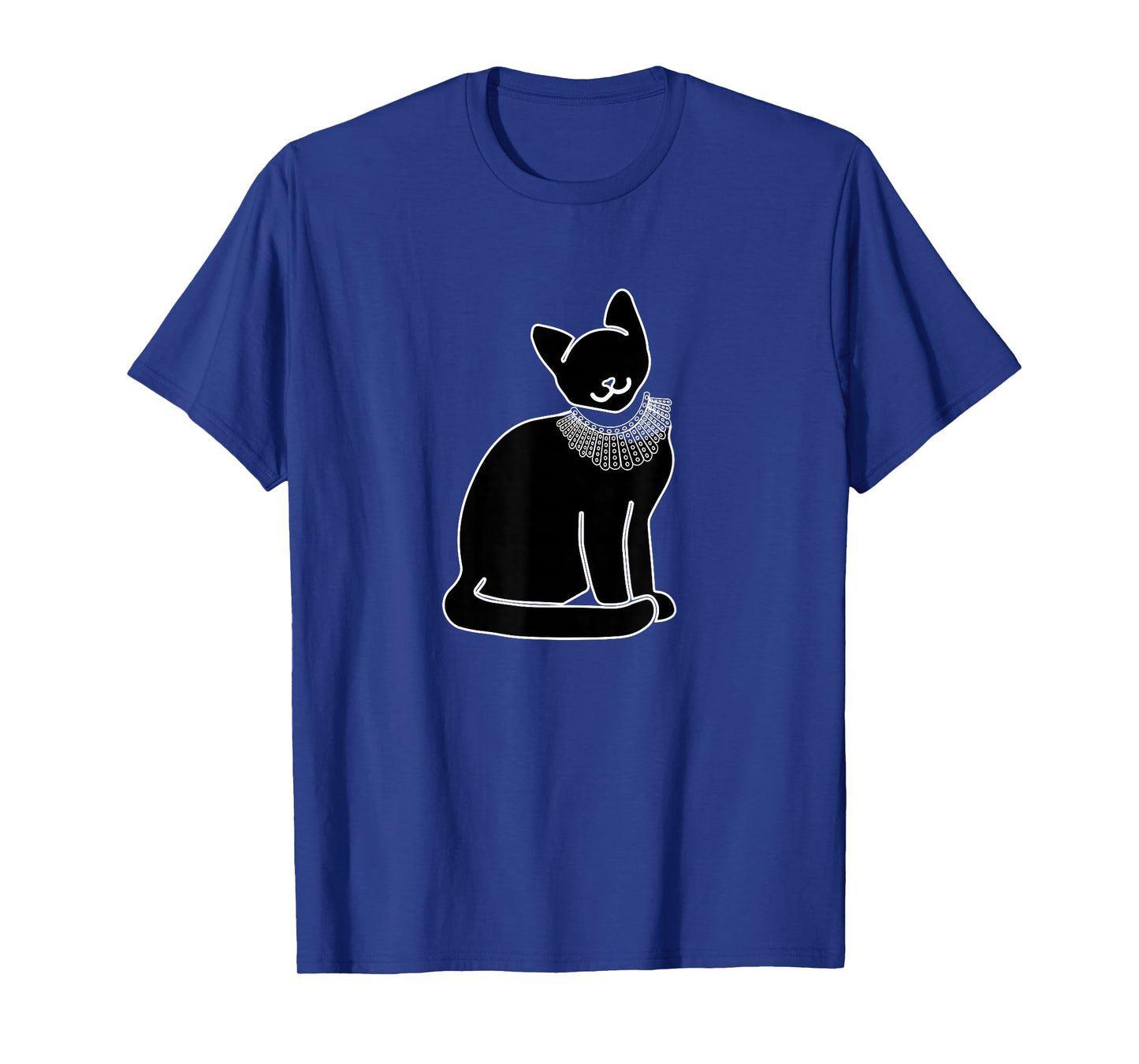 Cat with Ruth Bader Ginsburg Collar RBG T-Shirt