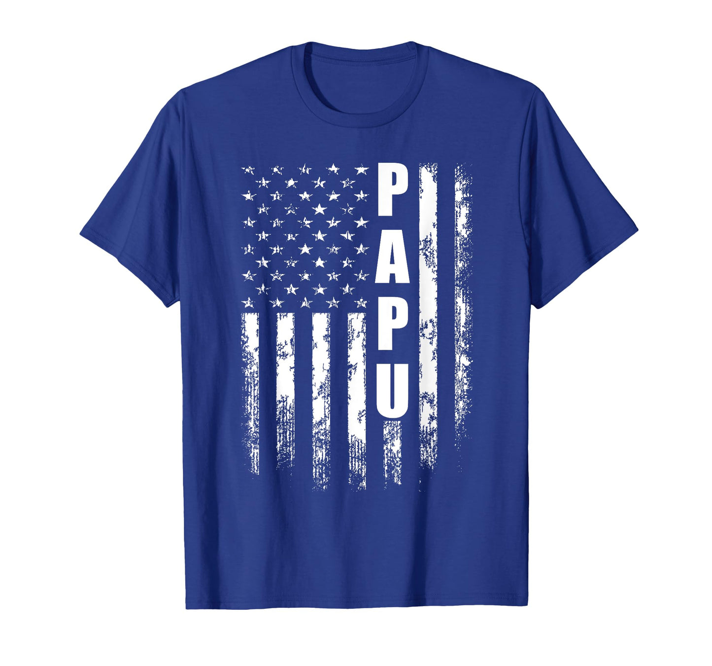 Papu American USA Flag - Papu Cooler Father's Day T-Shirt for Women Men