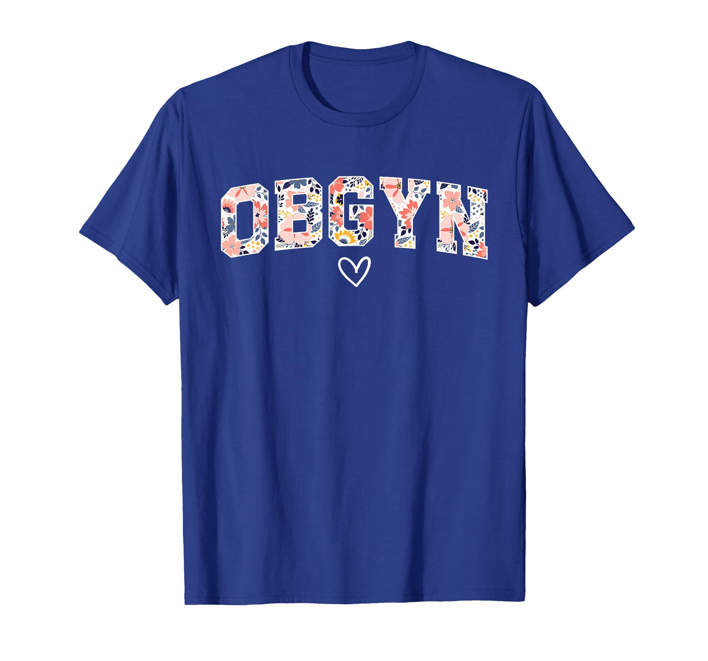 Cute OBGYN Obstetrics And Gynecology Unisex-Adults Black Small Classic Crew Neck T-Shirt