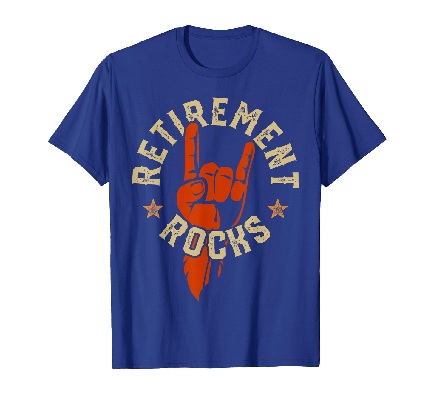 Retirement Rocks Rock n Roll Music T-Shirt