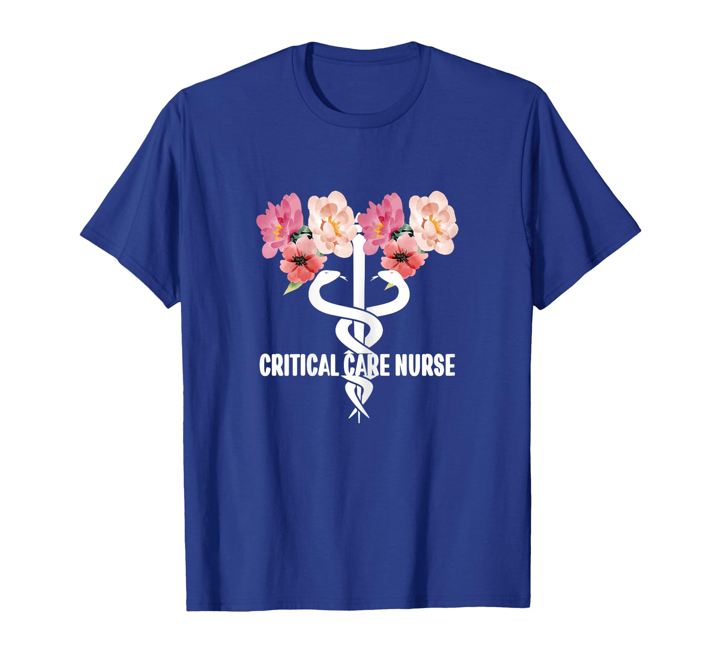 Critical Care Nurse Caduceus ICU RN Critical Care Nursing T-Shirt