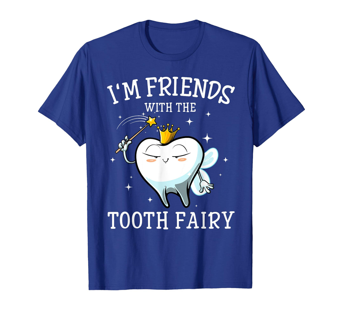 Cool Tooth Fairy Art Men Women Oral Dentist Dental Assistant T-Shirt