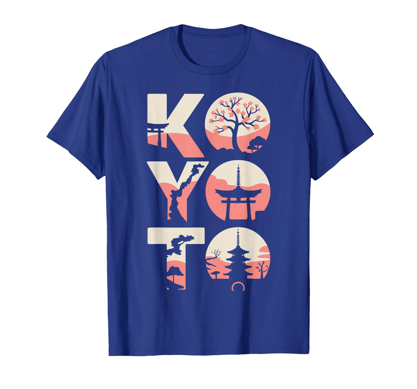 Kyoto Japan Cherry Blossom Pagoda Souvenir T-Shirt