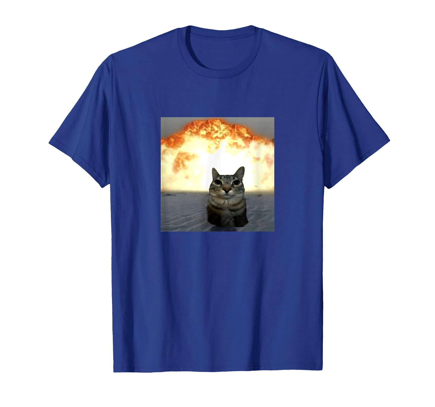 Goofy Cat Explosion T-Shirt