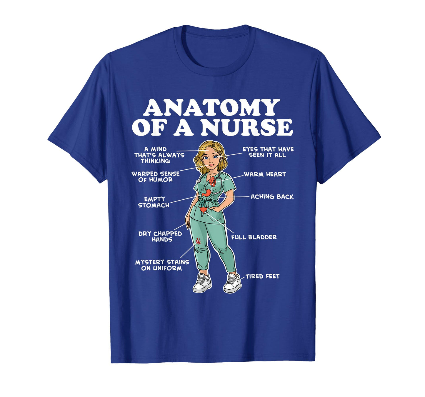 Anatomy of a Nurse T-Shirt