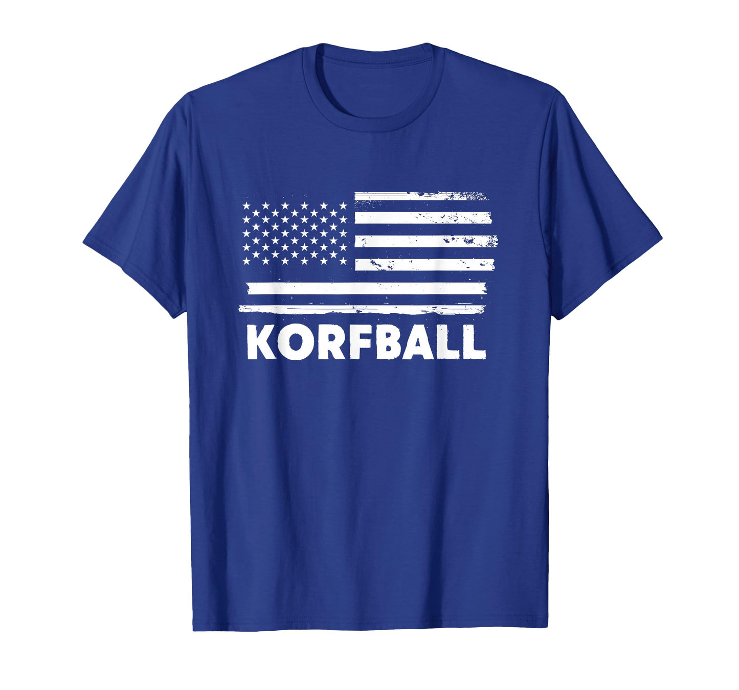 Korfball Life USA Flag Patriotic Sports Design T-Shirt