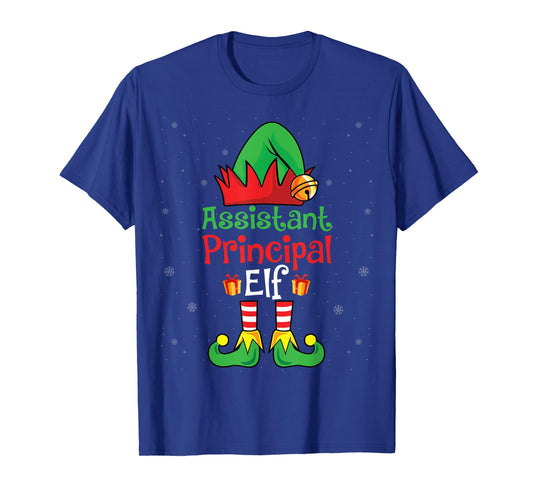 Assistant Principal Elf Xmas Party Christmas Holidays Elf T-Shirt
