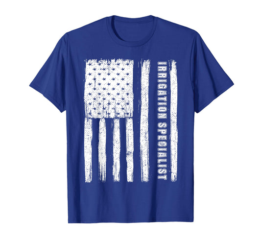 Fourth of July Shirt for Men irrigation specialist T-Shirt