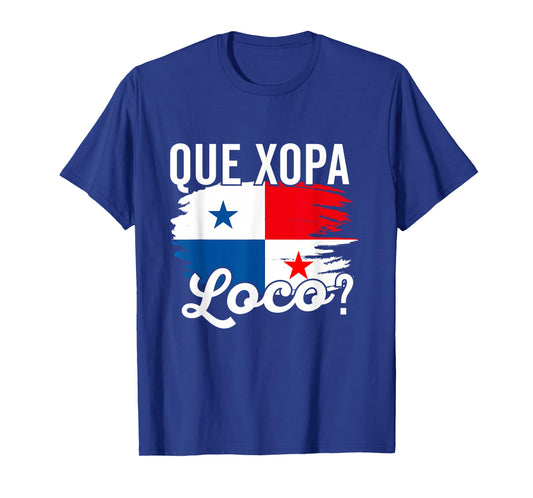 Camiseta Panama Panamanian Flag DNA Panameño Que Xopa? T-Shirt