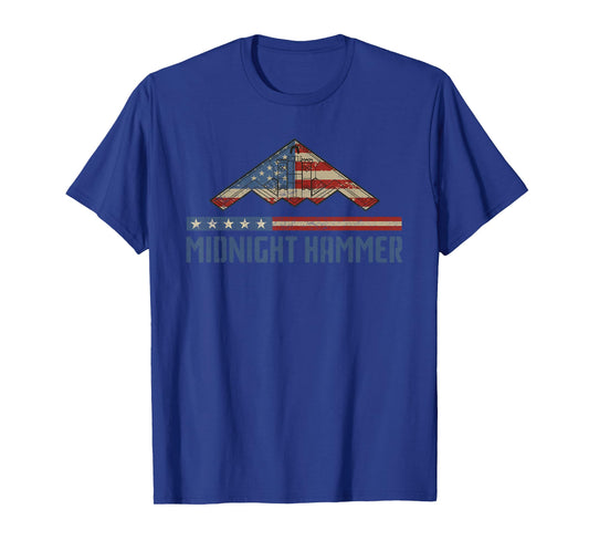 Operation Midnight Hammer - USA Flag Midnight Hammer T-Shirt