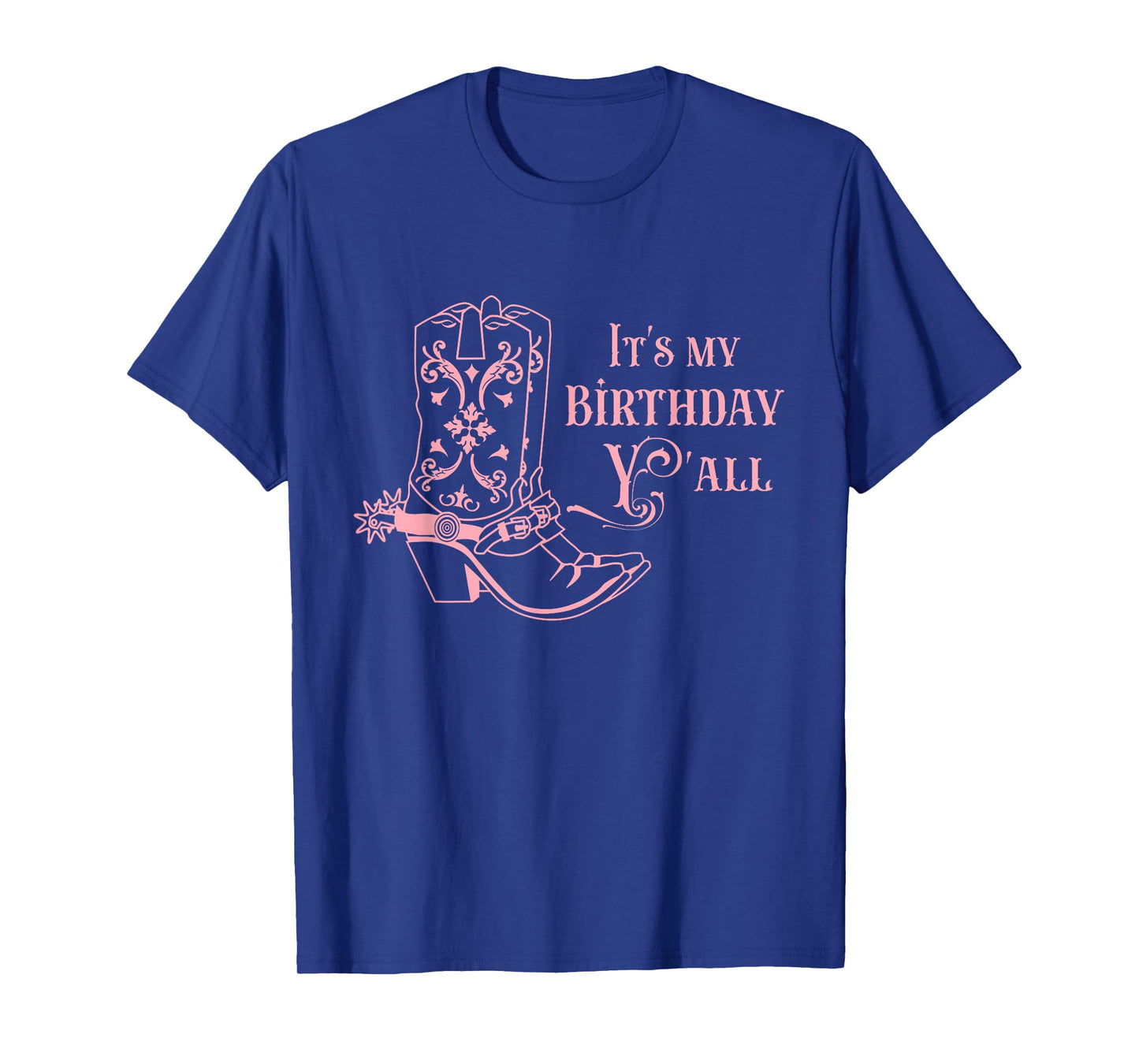Cowgirl Birthday Y'all Country Western Bday Girl T-Shirt