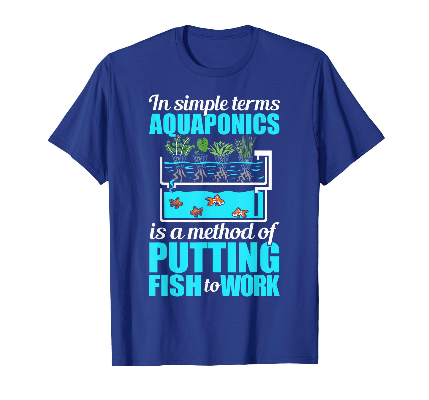 Aquaponic Plants Lover Aquaponic Gardening Aquaponic Farmer T-Shirt