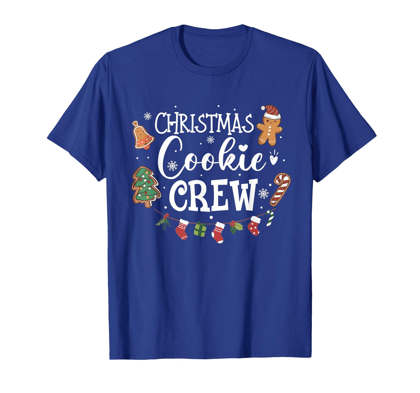 Christmas Cookie Baking Crew Family Baking Team Christmas T-Shirt