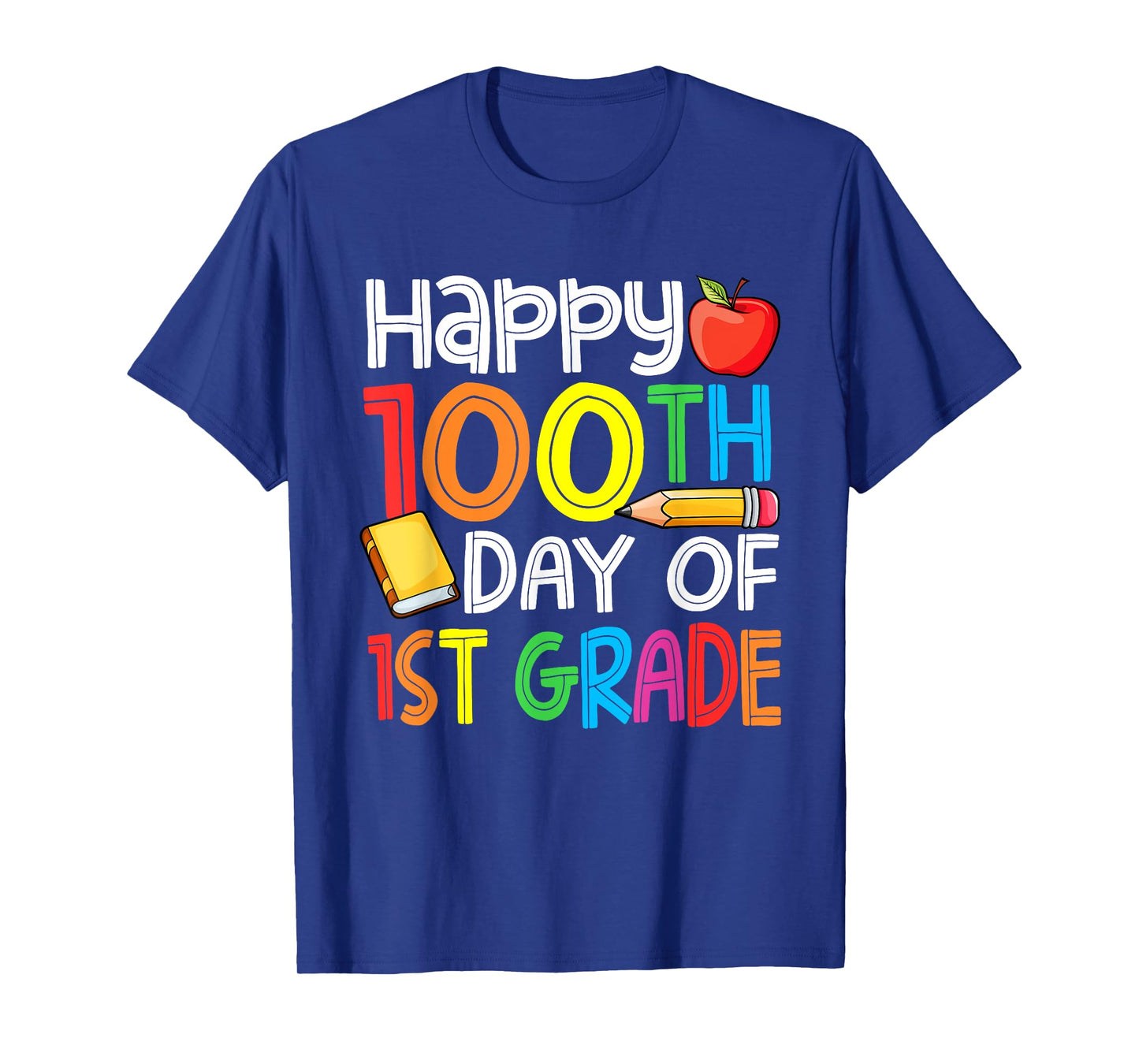 100 Days Smarter First Grade 100th Day Of School 1st Grade T-Shirt