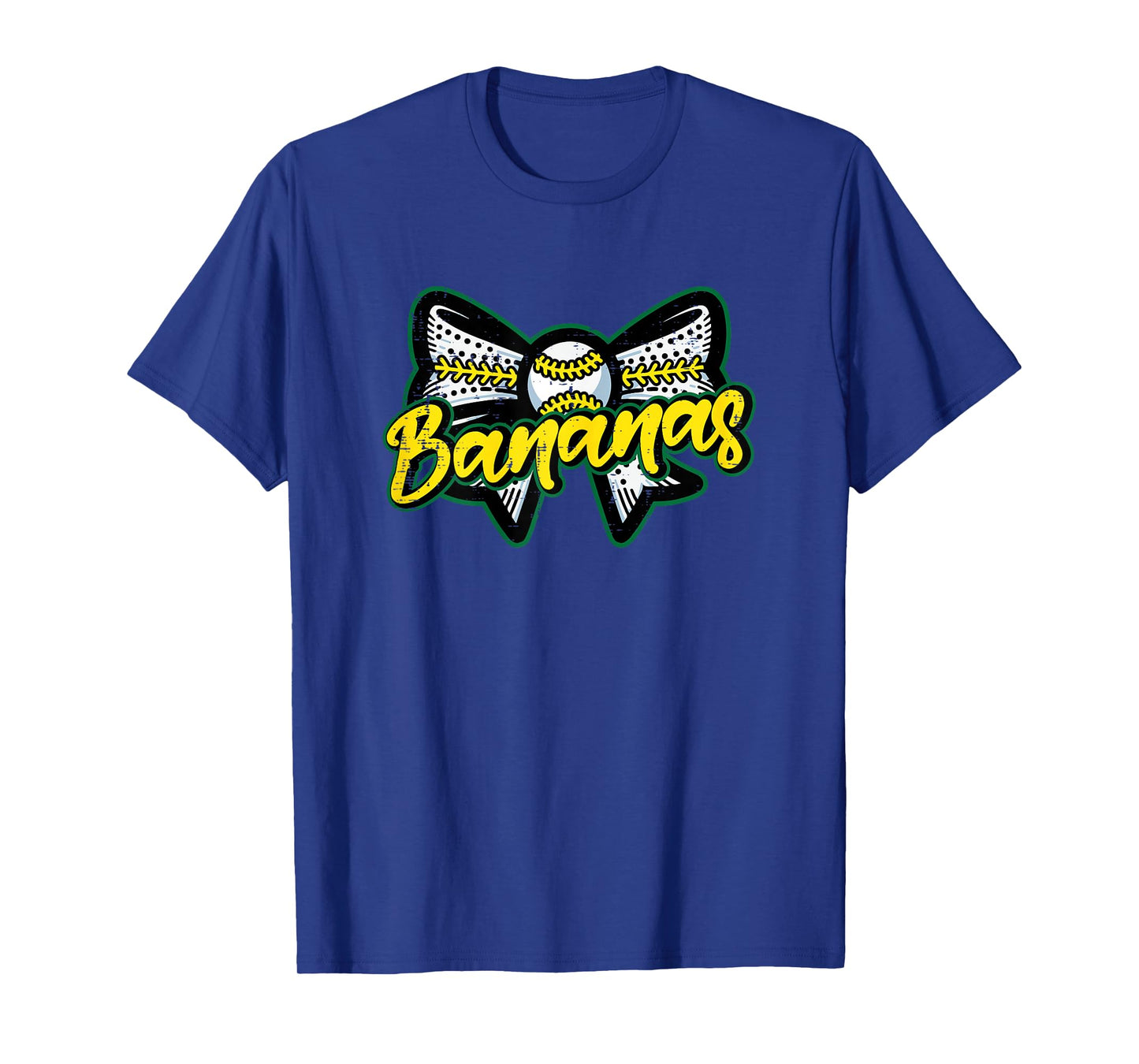 Banana Bow Ribbon Cute Fruit Women Girls Kids T-Shirt