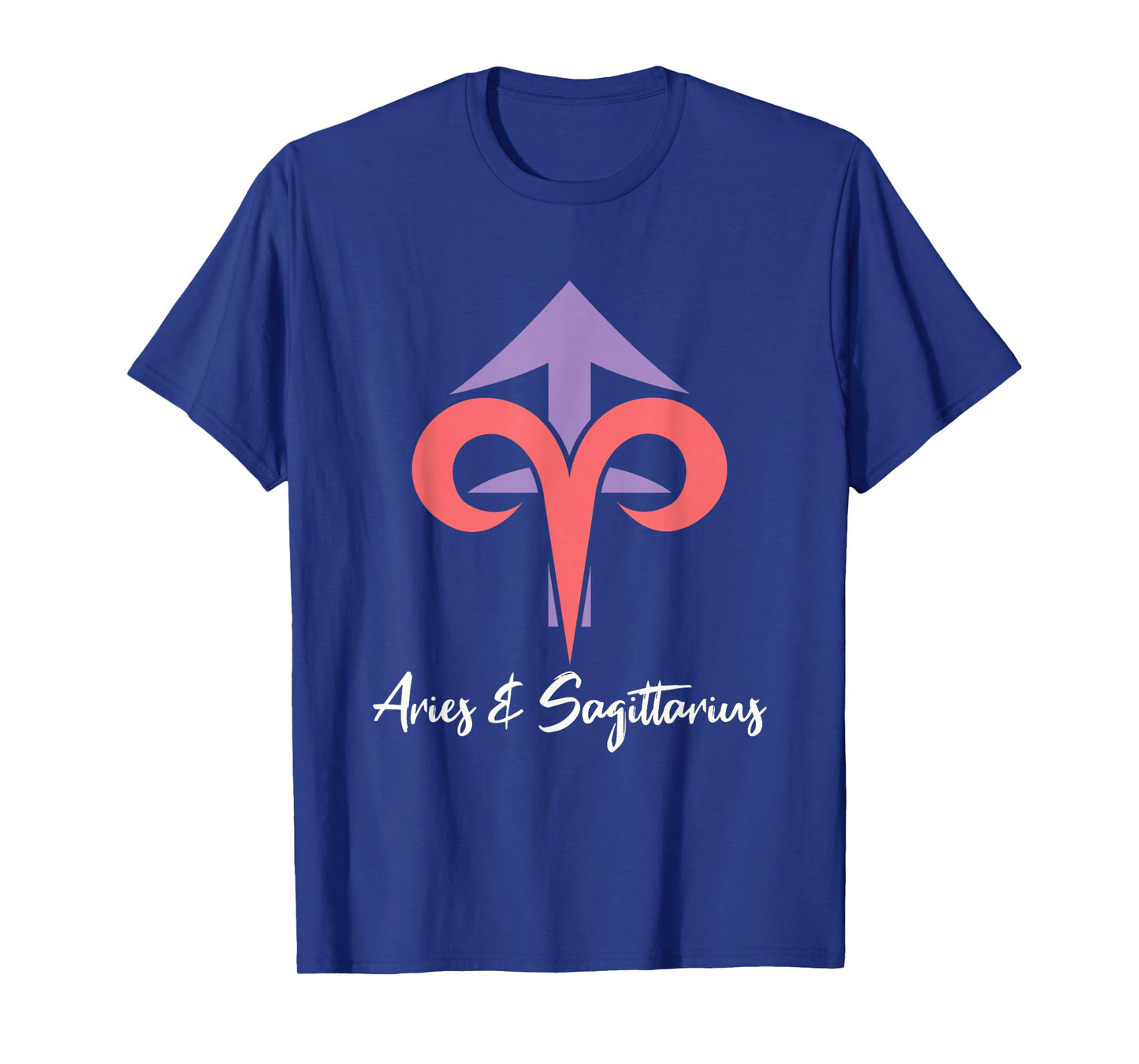 Aries and Sagittarius Couple Zodiac Relationship Horoscope T-Shirt