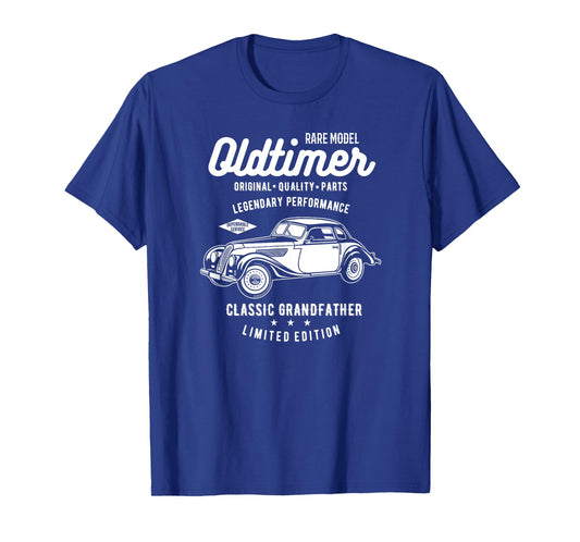 Classic Grandfather Rare Model Nice Car Shirt For Grandpa