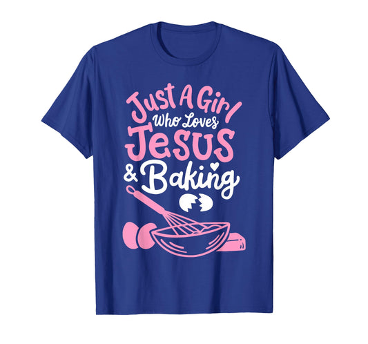 Baking Baker Bakery Just A Girl Who Loves Baking T-Shirt