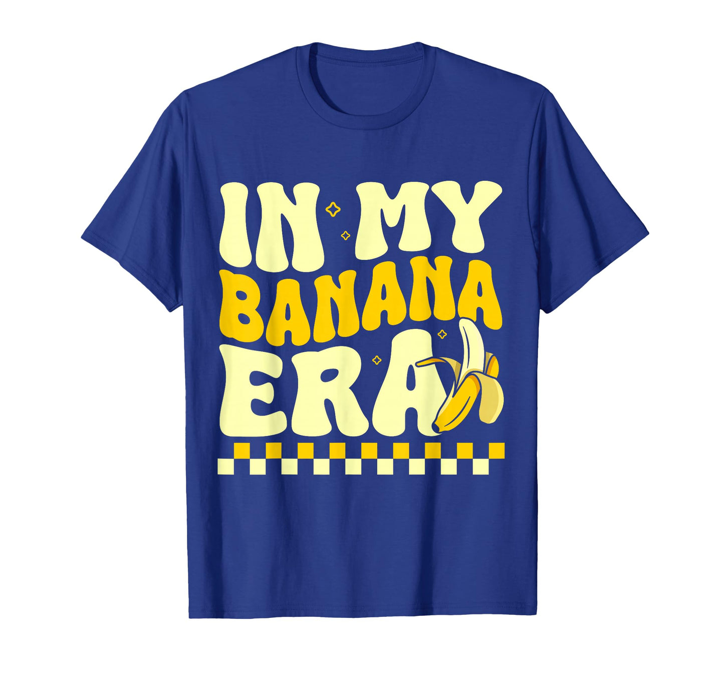In My Banana Era Retro Groovy Banana Fruit Lover Bananas T-Shirt