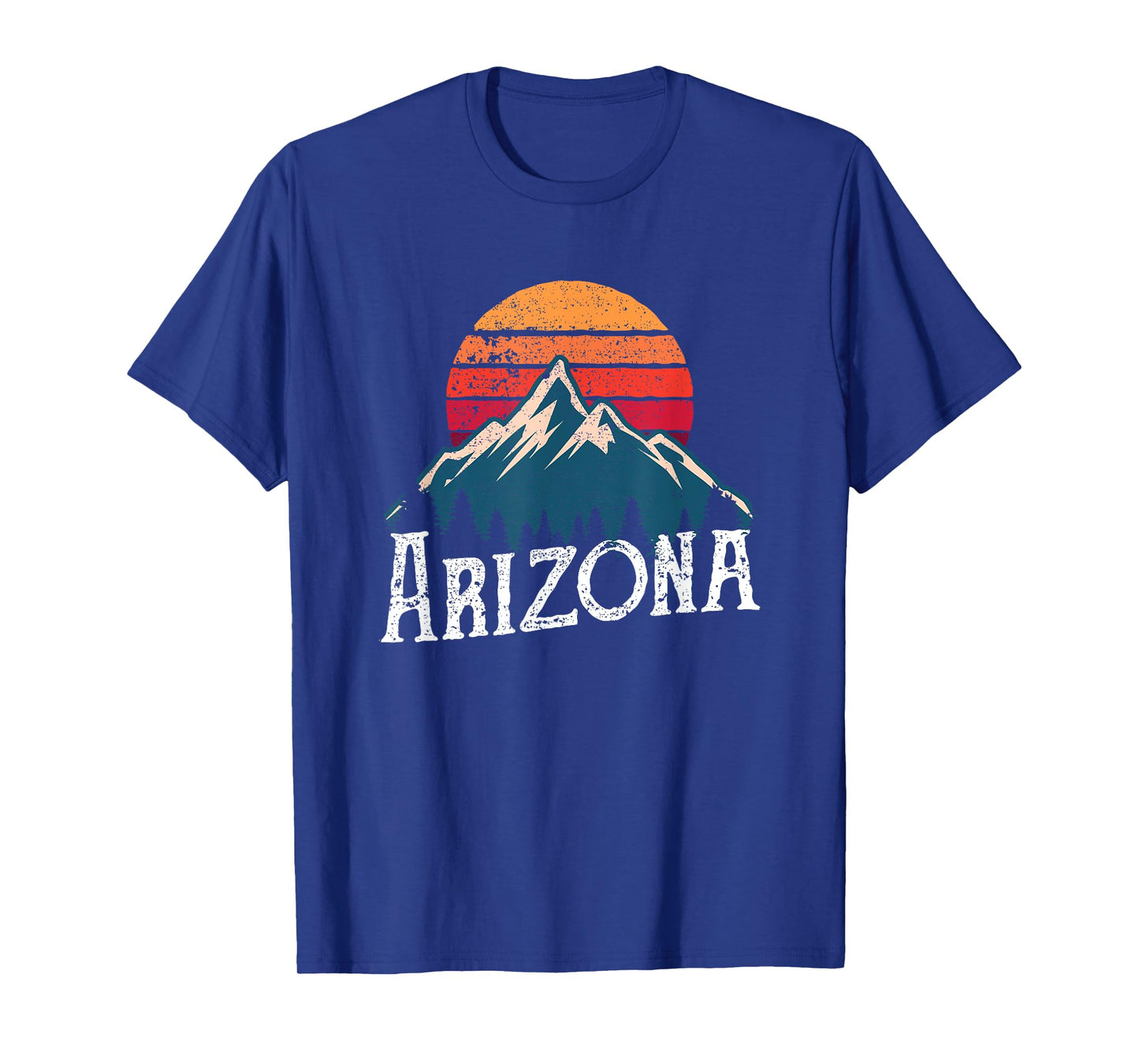 Vintage Retro AZ, Arizona Mountains Outdoor Wildness T-Shirt T-Shirt