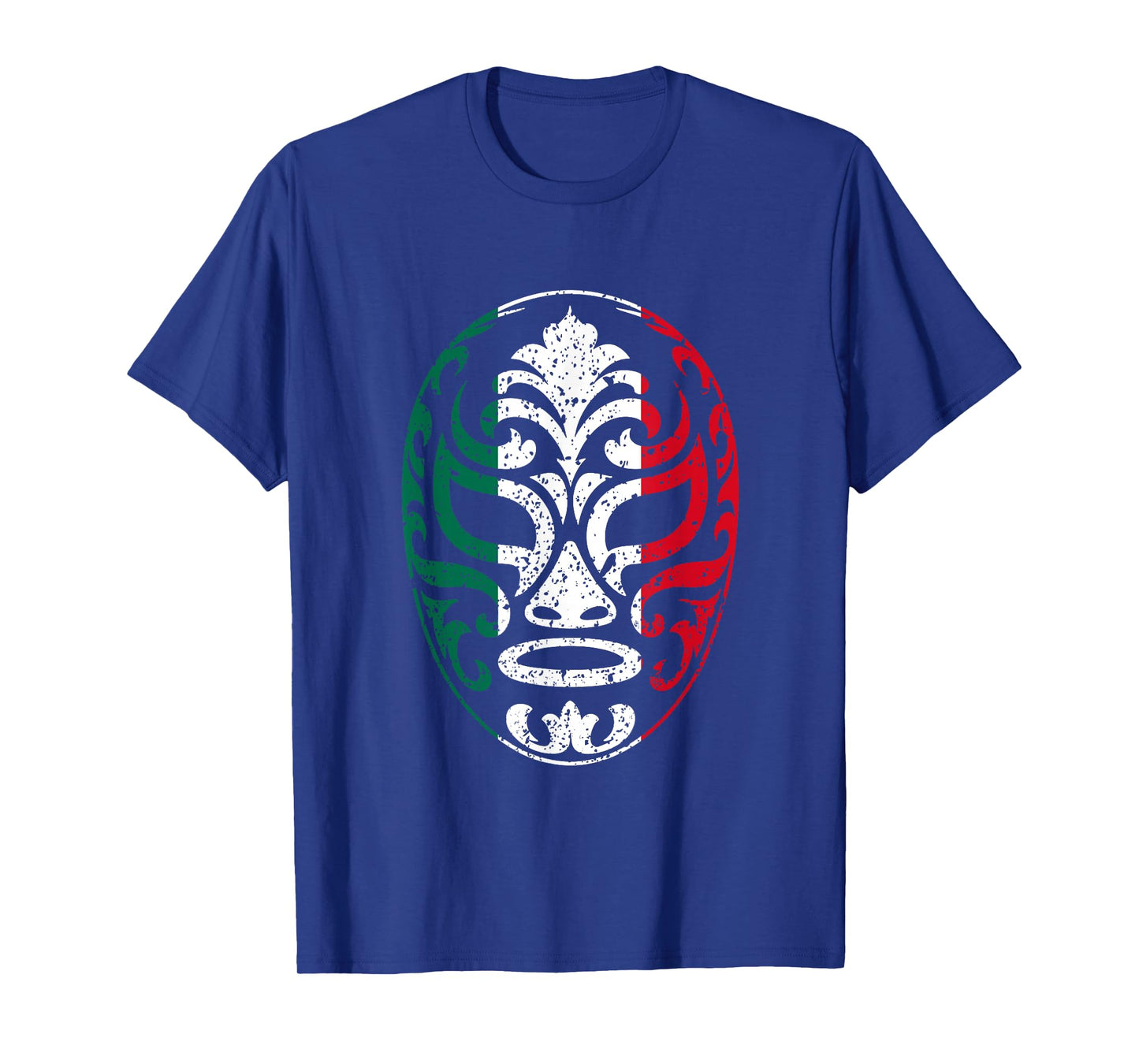 Mexican Wrestling Mask Flag Lucha Libre Wrestler Luchador T-Shirt