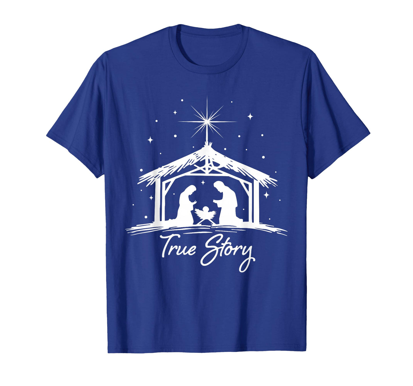 True Story of Jesus Birth Christmas Nativity Christmas T-Shirt