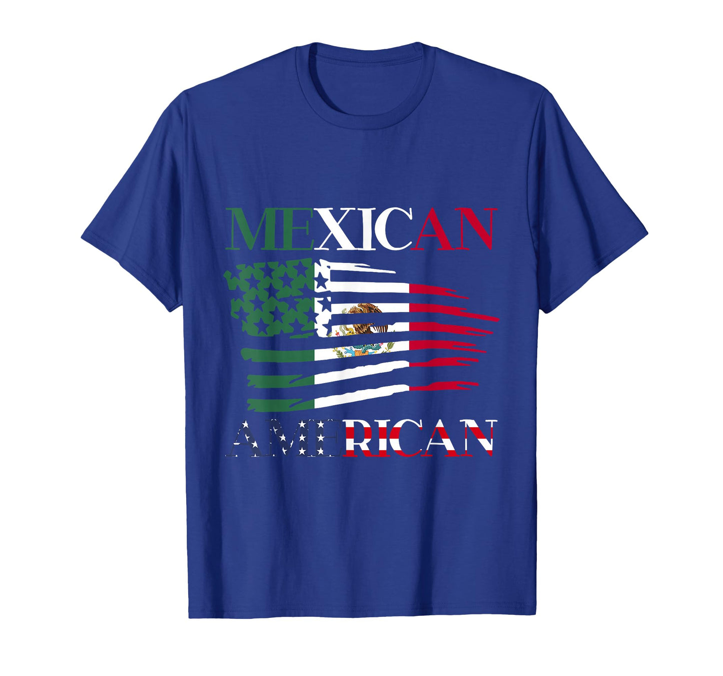 Mexican American Us Usa Mexico America Mexican American T-Shirt