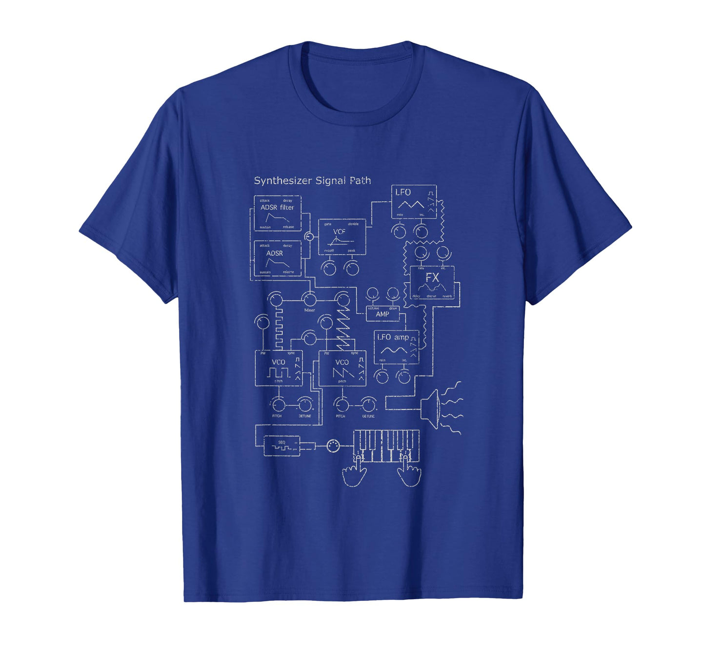 Modular Synthesizer Electronic Musician T-Shirt