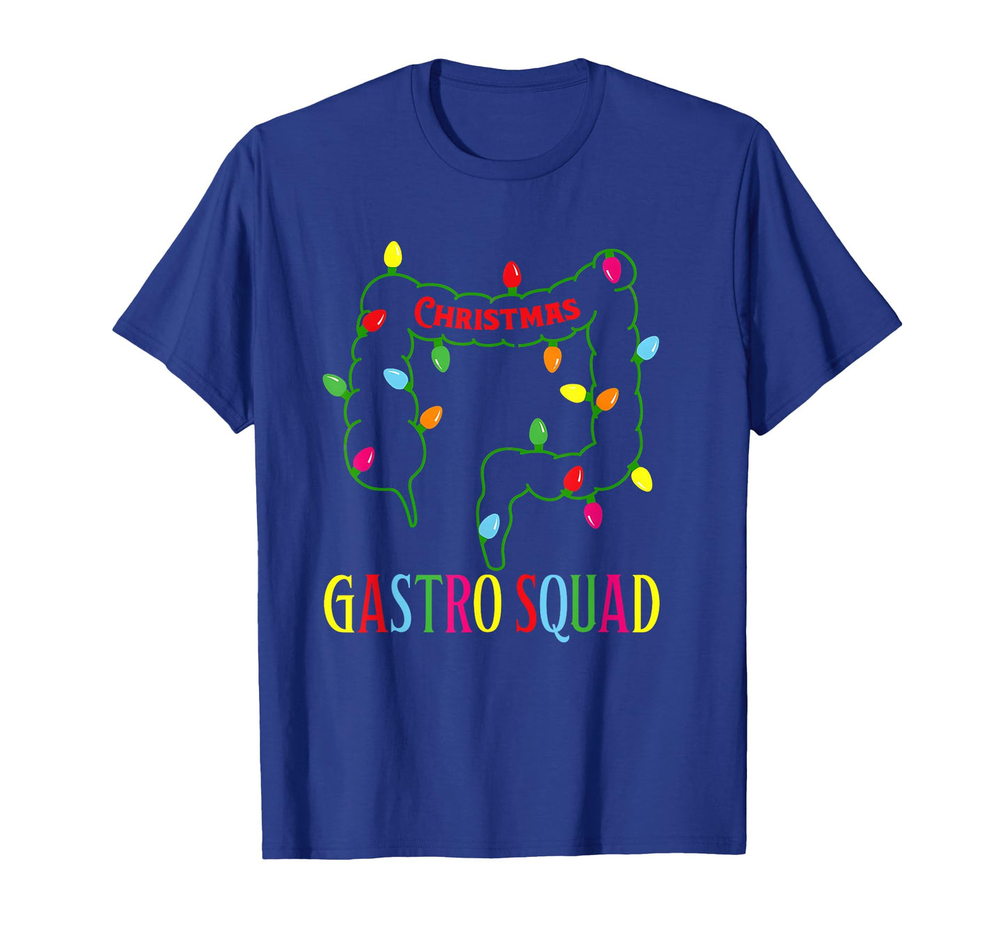 Christmas Gastro Nurse Squad Gastroenterology Doctor Vintage T-Shirt