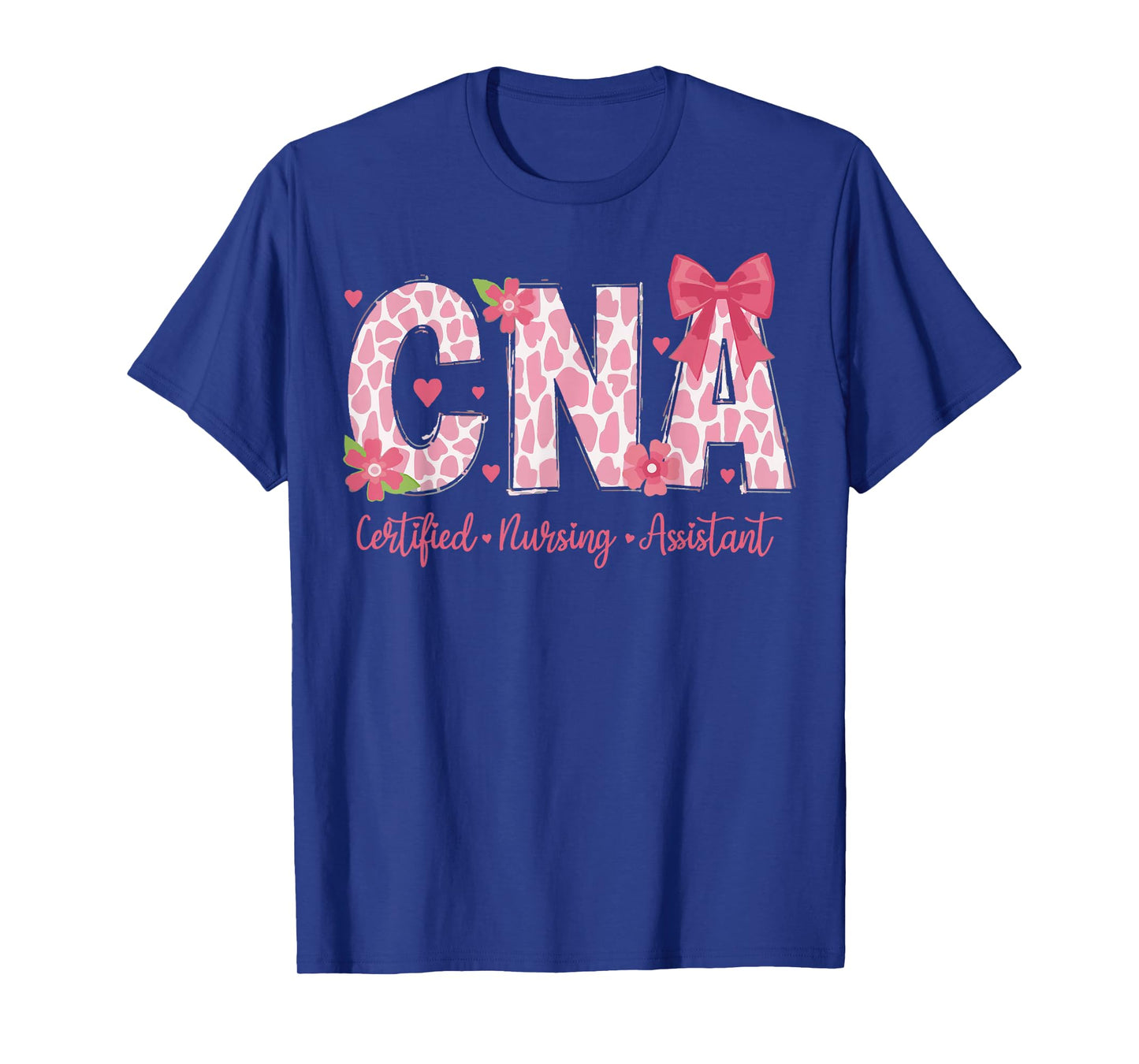 CNA Week Nursing Stethoscope Coquette Bow Certified Nurse T-Shirt