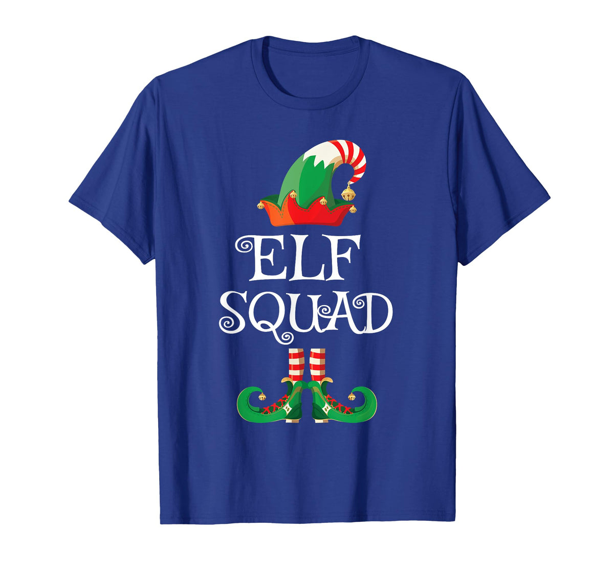 Elf Squad Shirt Funny Family Matching Christmas T-Shirt