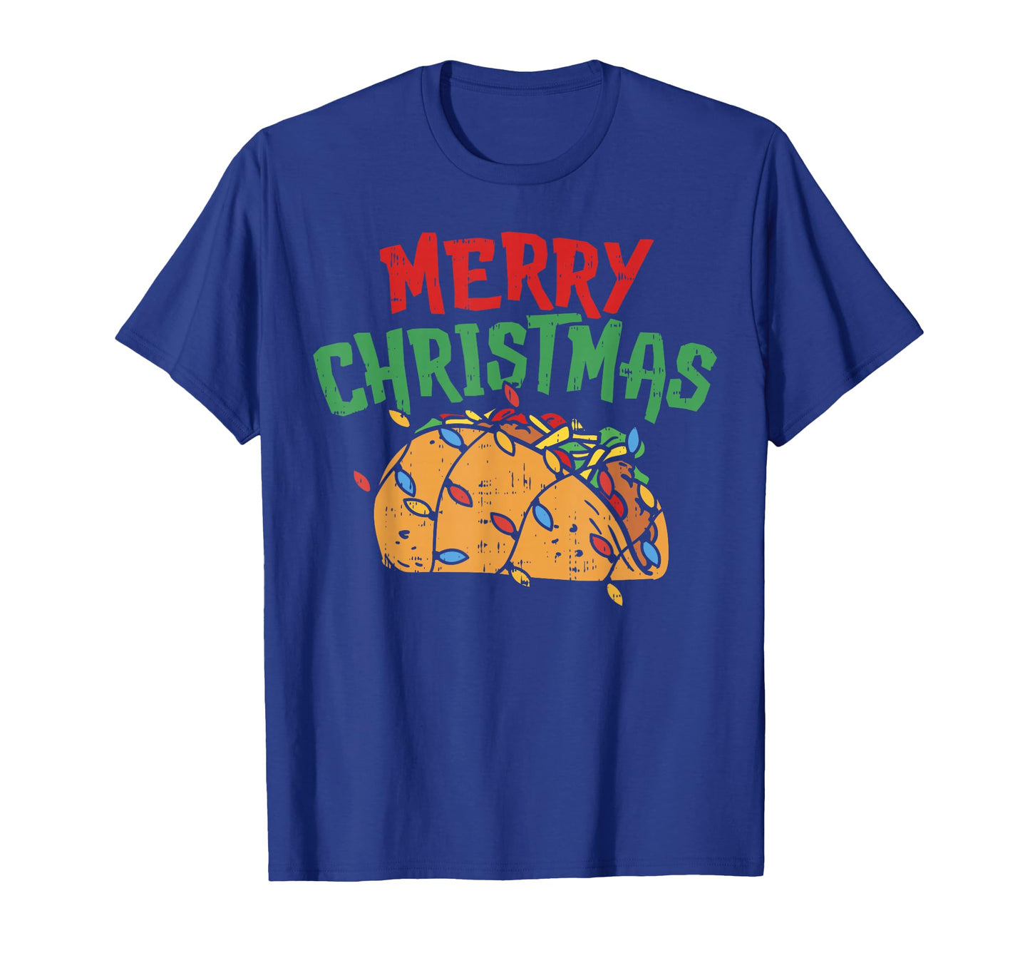 Merry Christmas Taco Shirt Mexican Lover Foodie GIft T-Shirt