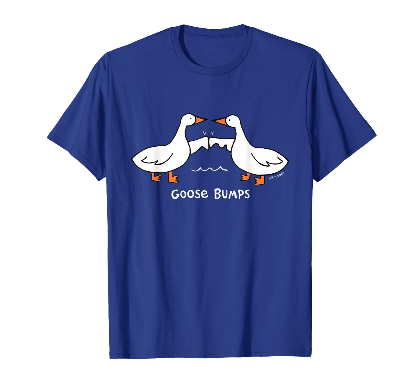 Goose Bumps Goosebumps Funny Geese Fist Bump Pun T-Shirt